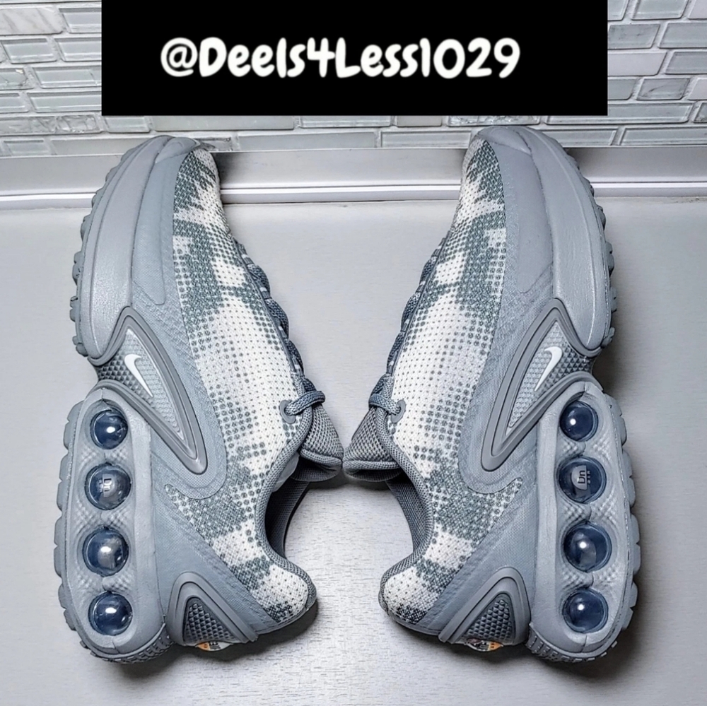 Nike Air Max DN Grey Camo Mens Cool Grey Silver White - Picture 5 of 6